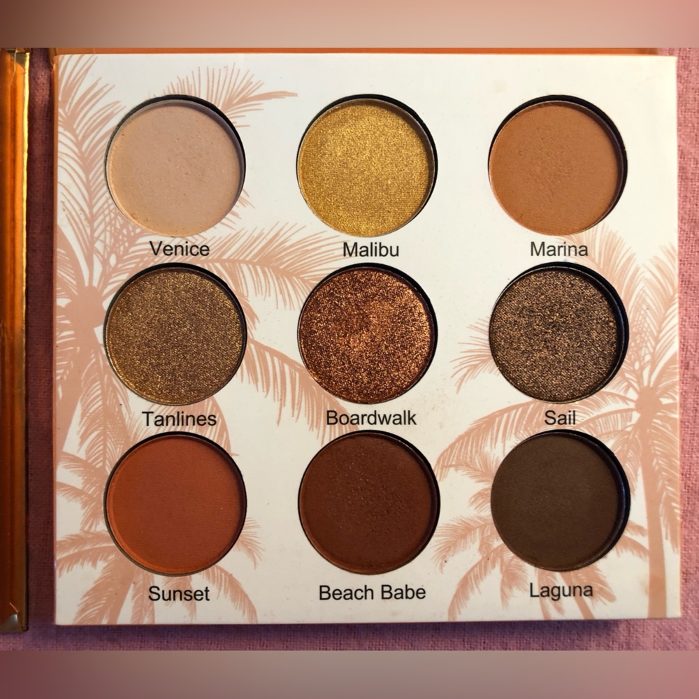 Pur Festival Eyeshadow Pallet/Milano Gilded Pastel/Beauty Creations Cali Chic - Picture 3 of 5
